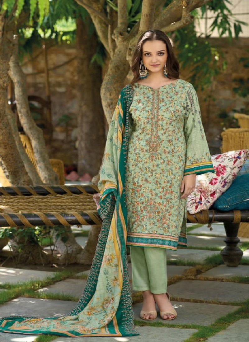 Bin Saeed lawn 4 by Deepsy Printed Suits Catalog